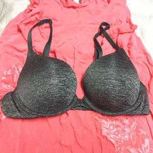 Victoria's Secret Padded Perfect Coverage Bra 32B